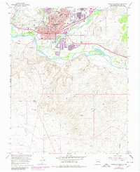 Farmington South 1965 topographic map thumbnail