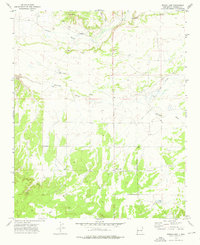 Fence Lake 1972 topographic map thumbnail