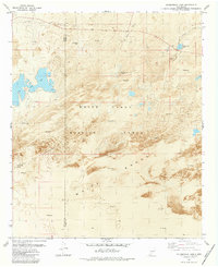 Fifteenmile Lake 1982 topographic map thumbnail