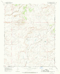 Fire Rock Well 1966 topographic map thumbnail