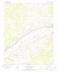 Flora Vista 1963 topographic map thumbnail