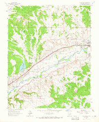 Flora Vista 1963 topographic map thumbnail