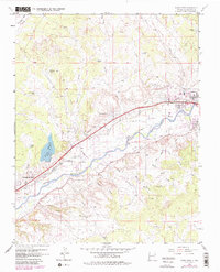 Flora Vista 1963 topographic map thumbnail