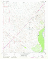 Fort Craig 1961 topographic map thumbnail