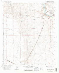 Fort Sumner West 1965 topographic map thumbnail