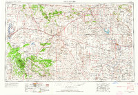Fort Sumner 1954 topographic map thumbnail