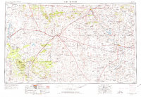 Fort Sumner 1954 topographic map thumbnail