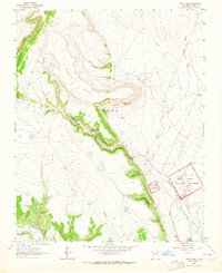 Fort Union 1963 topographic map thumbnail