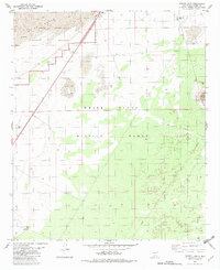 Foster Lake 1982 topographic map thumbnail