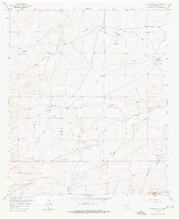 Foster Ranch 1957 topographic map thumbnail