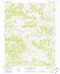 Fourmile Canyon 1963 topographic map thumbnail