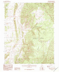 French Mesa 1983 topographic map thumbnail