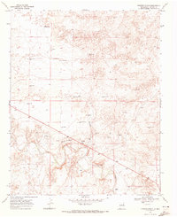 Fuentes Ranch 1969 topographic map thumbnail