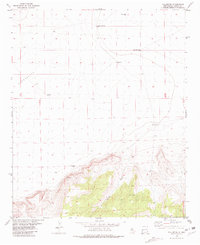 Fullerton 1981 topographic map thumbnail