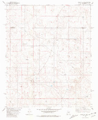 Gacho Hill SE 1981 topographic map thumbnail
