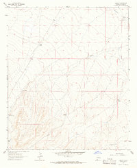 Gage SE 1963 topographic map thumbnail