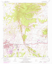 Gallup East 1963 topographic map thumbnail
