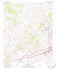 Gallup West 1963 topographic map preview