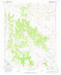 Garcia Creek 1973 topographic map thumbnail