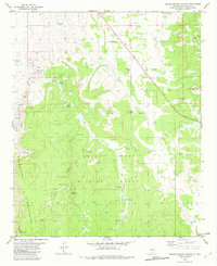 Garden Spring Canyon 1982 topographic map preview