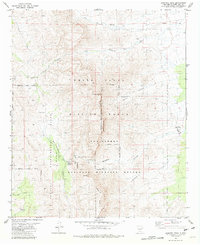 Gardner Peak 1981 topographic map thumbnail