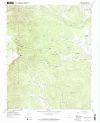 Gascon 1965 topographic map thumbnail
