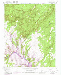 Ghost Ranch 1953 topographic map thumbnail