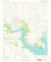 Gibbons Ranch 1966 topographic map thumbnail