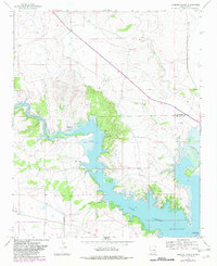 Gibbons Ranch 1966 topographic map thumbnail