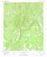 Glorieta 1953 topographic map thumbnail