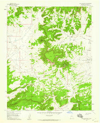 Goat Mountain 1957 topographic map thumbnail