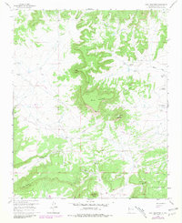 Goat Mountain 1957 topographic map thumbnail