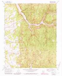 Gobernador 1963 topographic map thumbnail