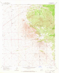 Gold Hill 1963 topographic map thumbnail