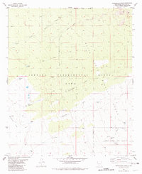 Goldenburg Draw 1981 topographic map thumbnail
