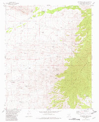 Golondrina Draw 1981 topographic map preview