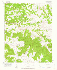 Gomez Ranch 1954 topographic map thumbnail