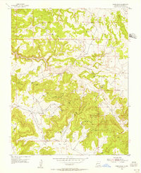 Gomez Ranch 1954 topographic map thumbnail