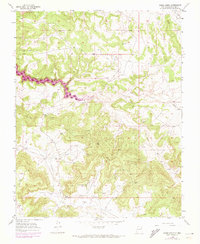 Gomez Ranch 1954 topographic map thumbnail