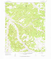 Gould Pass 1959 topographic map thumbnail