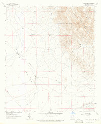 Gowdy Ranch 1963 topographic map thumbnail