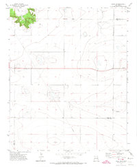 Grady SW 1971 topographic map thumbnail