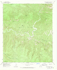 Granny Mountain 1965 topographic map thumbnail