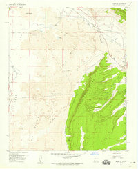 Grants SE 1957 topographic map thumbnail