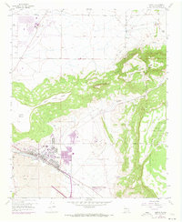 Grants 1957 topographic map preview