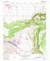 Grants 1957 topographic map preview