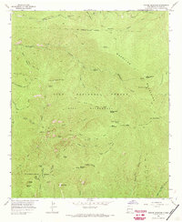 Grouse Mountain 1965 topographic map thumbnail