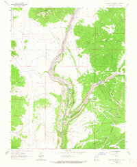 Guadalupe Mountain 1963 topographic map thumbnail