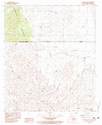 Guadalupe Pass 1983 topographic map thumbnail