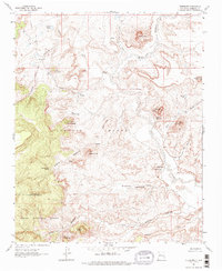 Guadalupe 1961 topographic map thumbnail